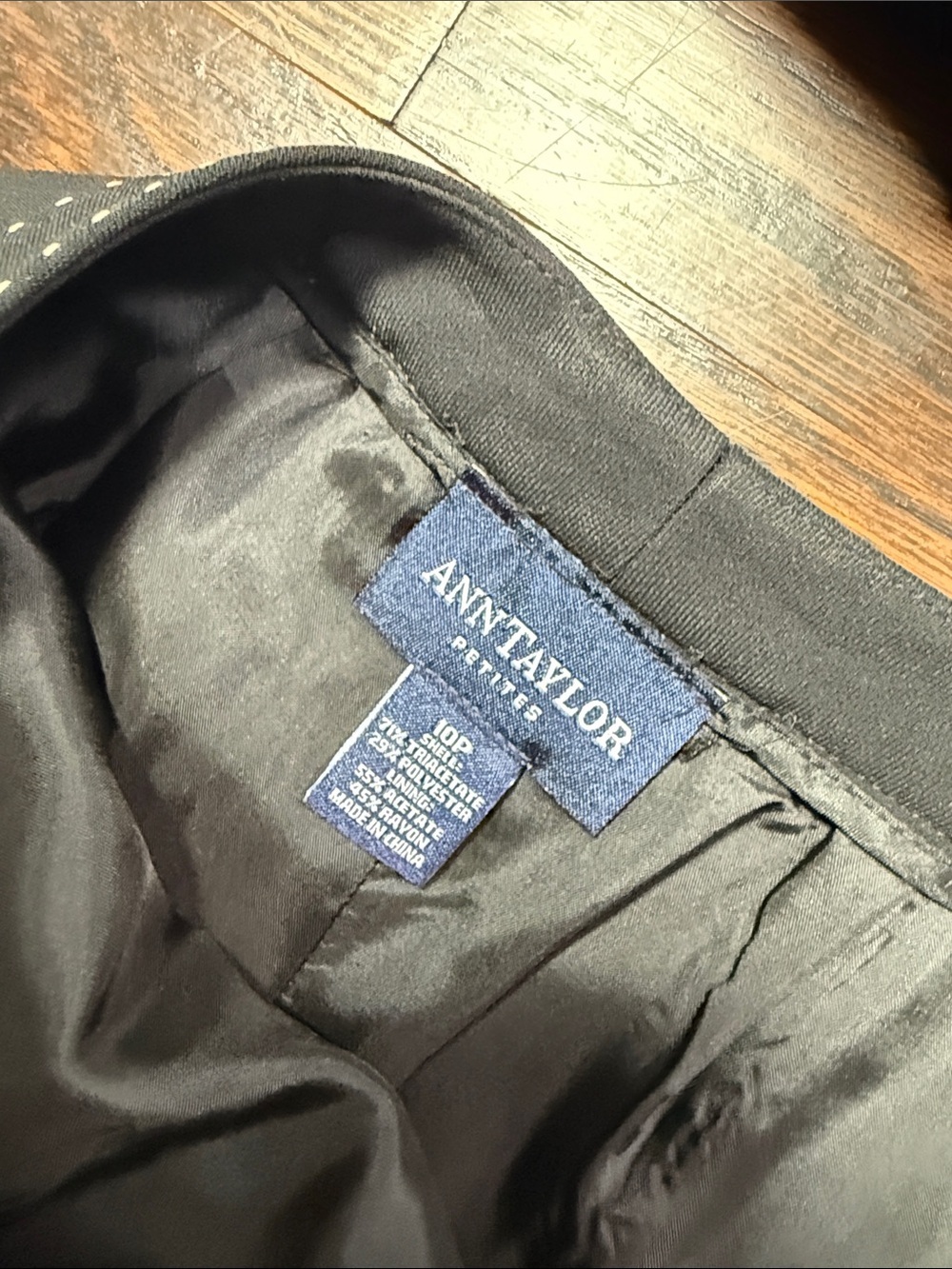 vintage Ann Taylor skirt suit set size 10p - Picture 3 of 6